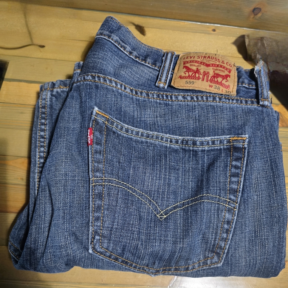 Levi's Men's Blue Bootcut Jeans